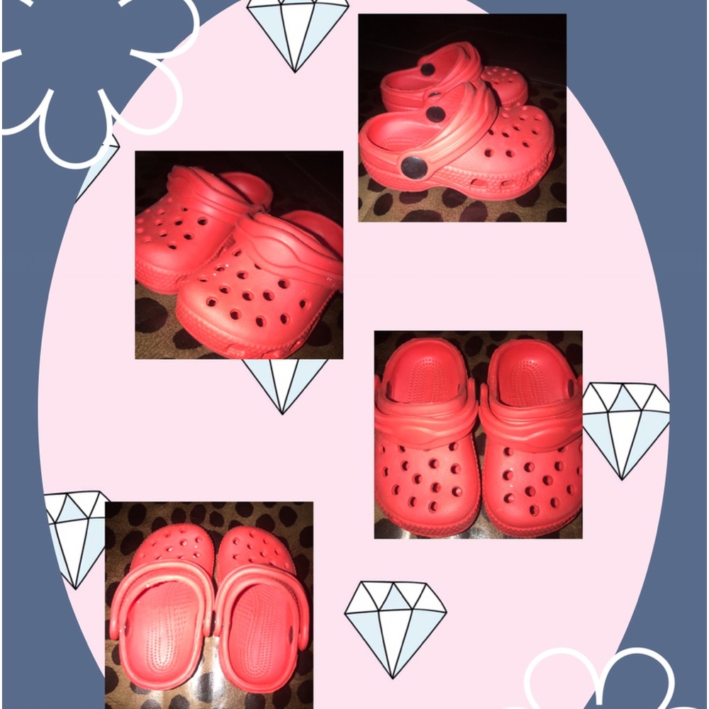 Brand new baby croc